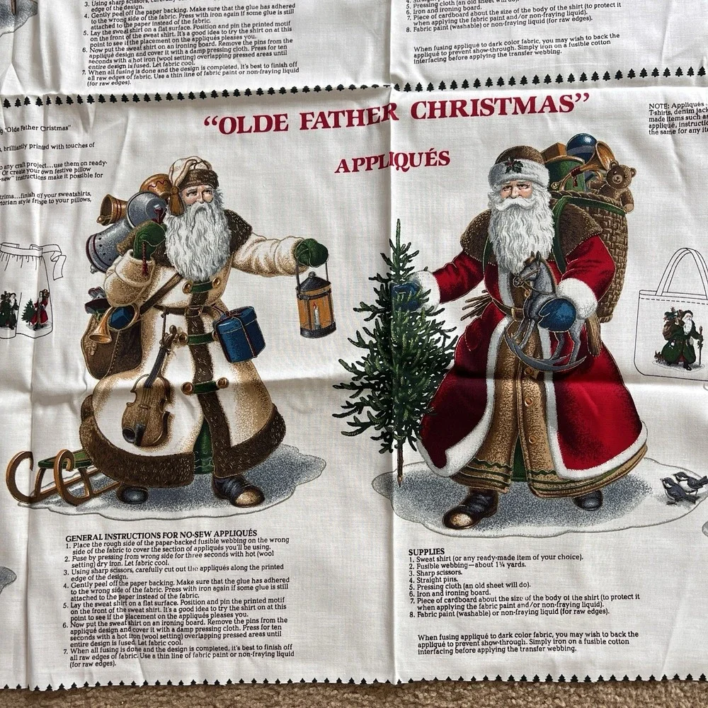 2 x Fabric Applique Panels‎ 